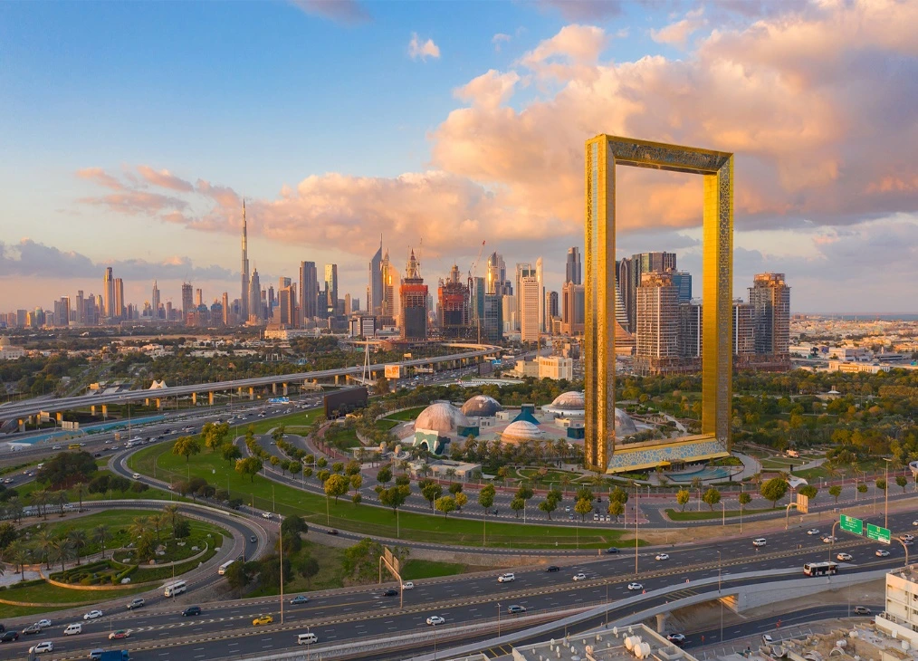dubai frame